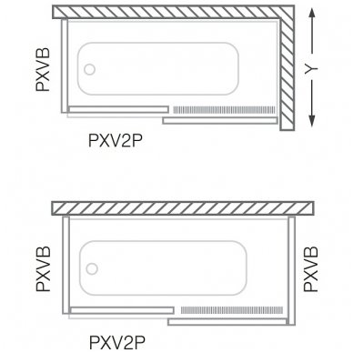 Roth vonios sienelė PXV2L/PXV2P 1800 4