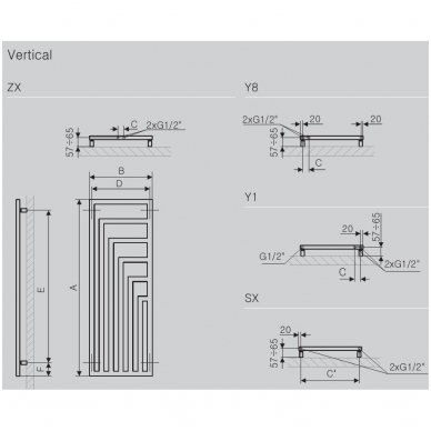 Terma Technologie gyvatukas Angus Vertical 2