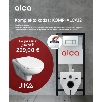 Alca Plast potinkinis WC komplektas KOMP-ALCA12 4