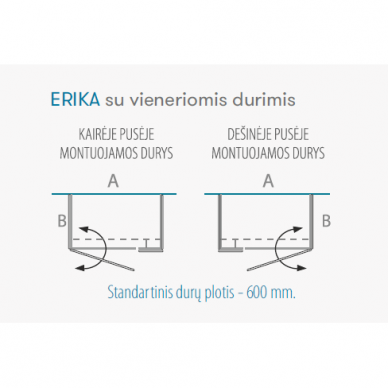 Baltijos Brasta kvadratinė dušo kabina Erika 900x900 5