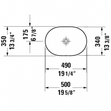 Duravit baldinis praustuvas 500x350 Luv 037950 2