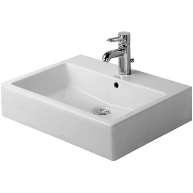 Duravit baldinis praustuvas montuojamas iš viršaus 500x470 Vero 045250