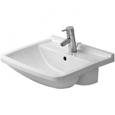 Duravit dalinai įmontuojamas praustuvas 550x460 Starck 3 031055