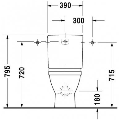 Duravit pastatomas WC Starck 3 012609 4