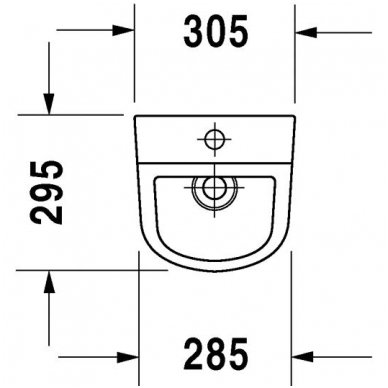 Duravit pisuaras D-Code 082830 2