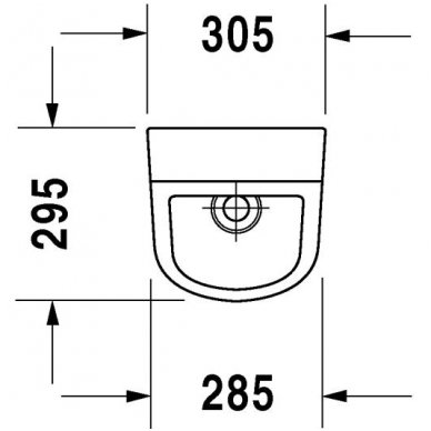 Duravit pisuaras D-Code 082930 2