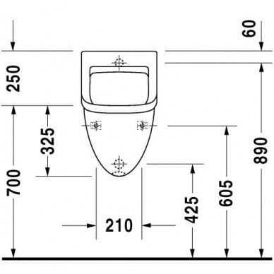 Duravit pisuaras Starck 3 082135 4