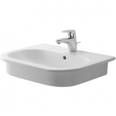 Duravit įleidžiamas praustuvas 545x435 D-Code 033754