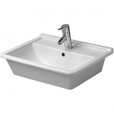 Duravit įleidžiamas praustuvas 560x460 Starck 3 030256