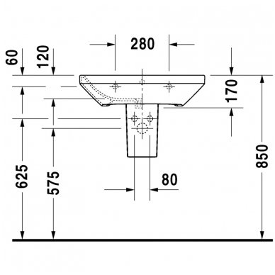 Duravit praustuvas DuraStyle 231965 3