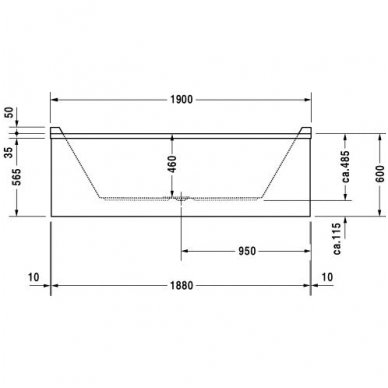 Duravit vonia Starck 1900x900 700340 4