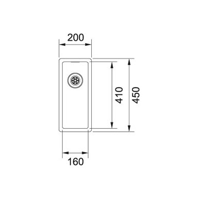 Franke plautuvė Box BXX 210/110-16 2