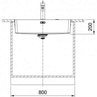 Franke plautuvė Mythos MYX 210-70 2