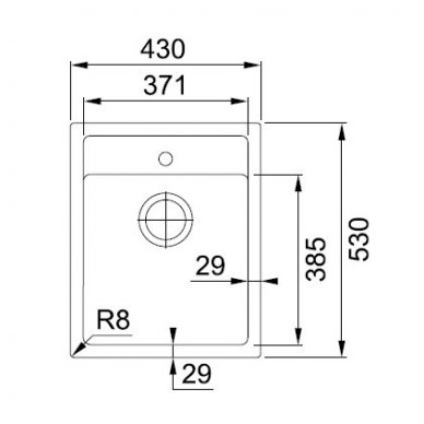 Franke plautuvė Sirius SID 610-40 2