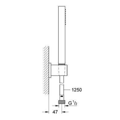 Grohe dušo komplektas Euphoria Cube Stick 2