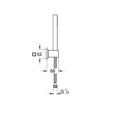 Grohe dušo komplektas Euphoria Cube+ Stick 2