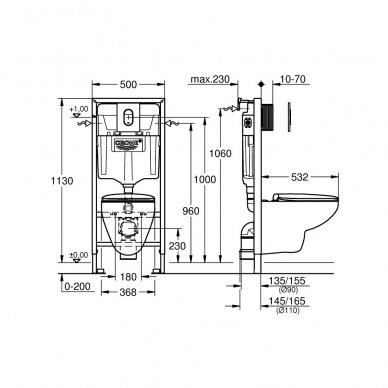 Grohe potinkinis WC komplektas Solido 5in1 Bau 2