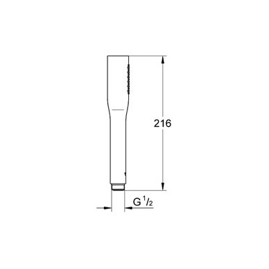 Grohe rankinė dušo galva Euphoria Cosmopolitan Stick 2