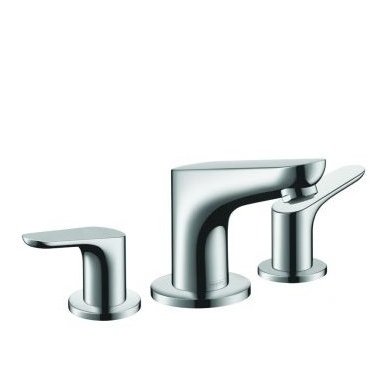 Hansgrohe 3 dalių maišytuvas praustuvui su ventiliu Focus 100 31937000