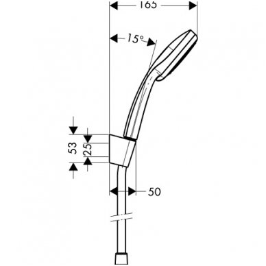 Hansgrohe dušo komplektas Croma 100 Vario & Porter'S 2