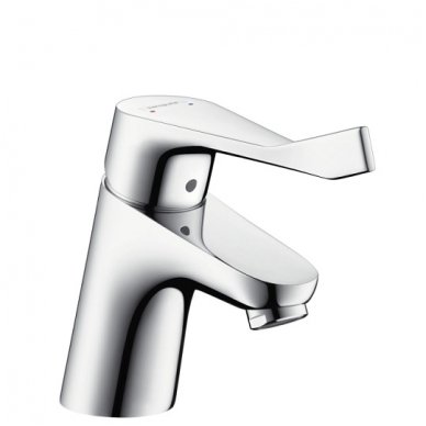 Hansgrohe maišytuvas praustuvui su ventiliu Focus 70 Care 31910000