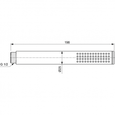 Ideal Standard rankinė dušo galva Idealrain 2