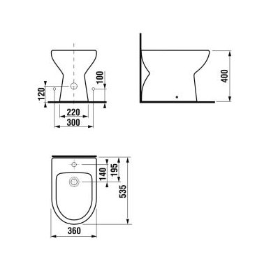 Jika pastatoma bidė Lyra Plus 832380 2