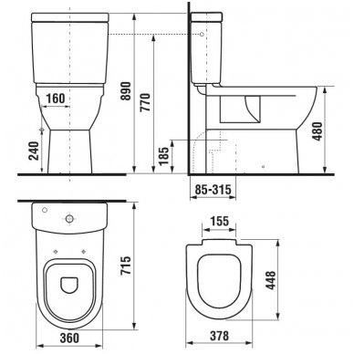 Jika pastatomas WC Mio 8.2471.6.000.000.1 2