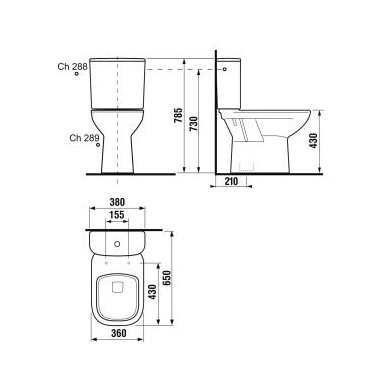 Jika pastatomas WC Deep by Jika 826617 2