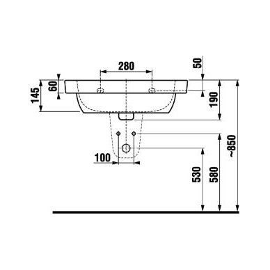 Jika praustuvas Deep by Jika 600x450 8.1261.3.000.104.1 5