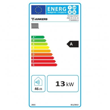 Junkers dujinis katilas CerapurSmart ZSB 14-3 CE 2