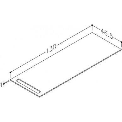 Kamė stalviršis HPL 130 2