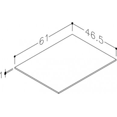 Kamė stalviršis HPL 60 2