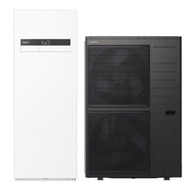 Panasonic šilumos siurblys oras vanduo 16kW T-CAP (M karta)