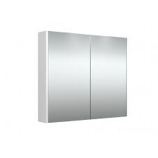 Raguvos baldai vonios spintelė su veidrodžiu SCANDIC 98