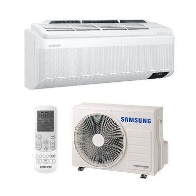 Samsung bevėjis šilumos siurblys oro kondicionierius Pure 1.0 su PM1.0 filtru AR12AXKAAWKNEU + AR12AXKAAWKXEU