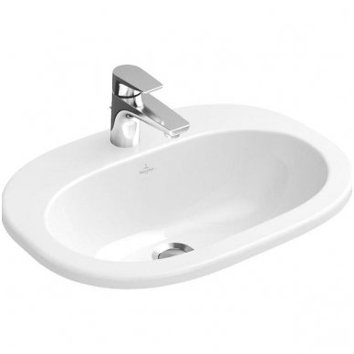 Villeroy&Boch įleidžiamas praustuvas 560x405 O.Novo 41615601