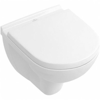 Villeroy&Boch pakabinamas WC su dangčiu Sofclose O.Novo Compact 5688H101 2