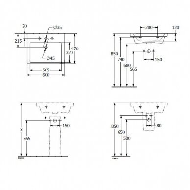 Villeroy&Boch praustuvas 600x470 Subway 3.0 2