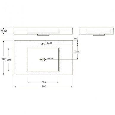 Vispool baldinis praustuvas F-800 5